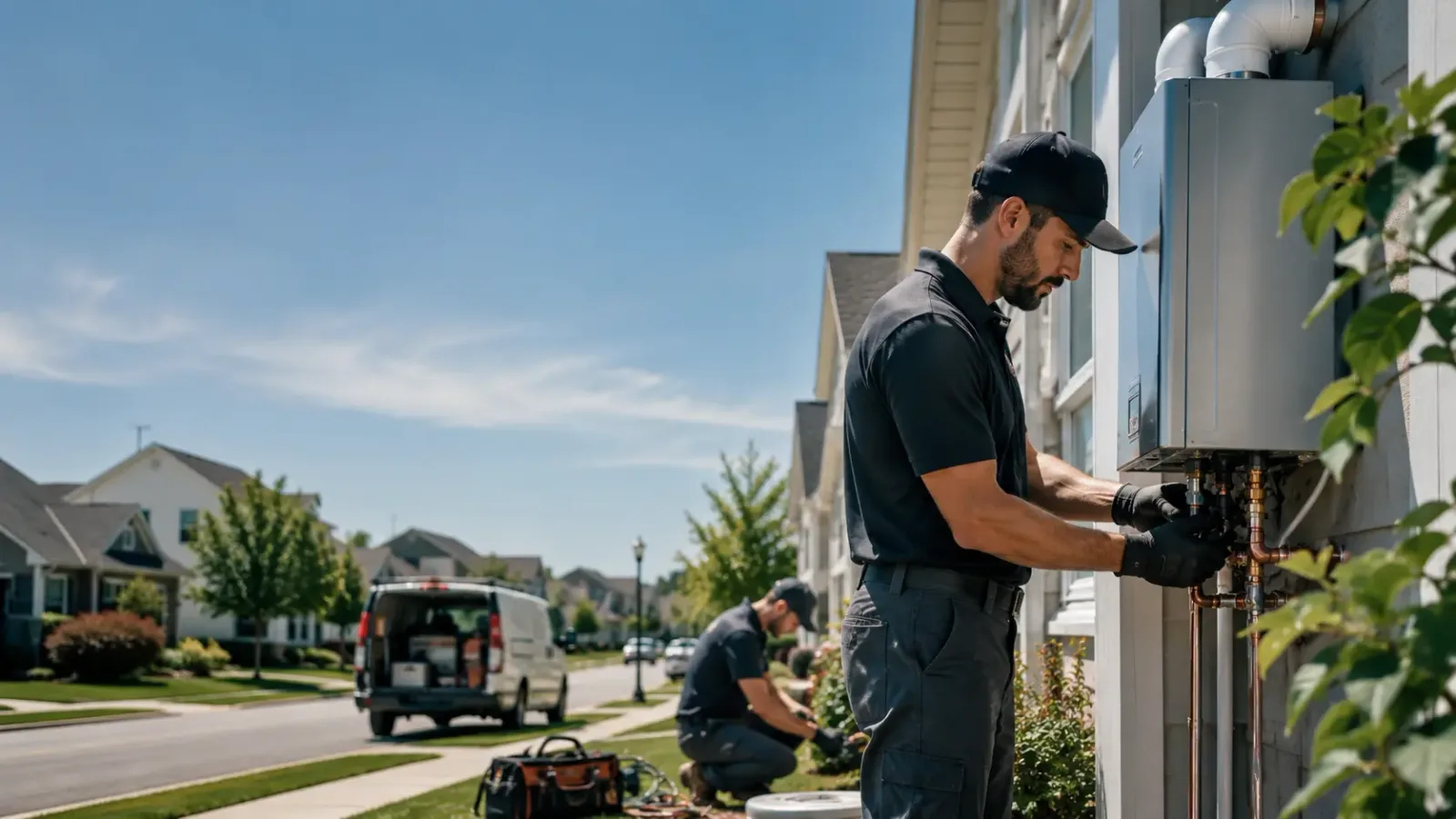 Tankless Water Heater Installation in Rosanky, TX
